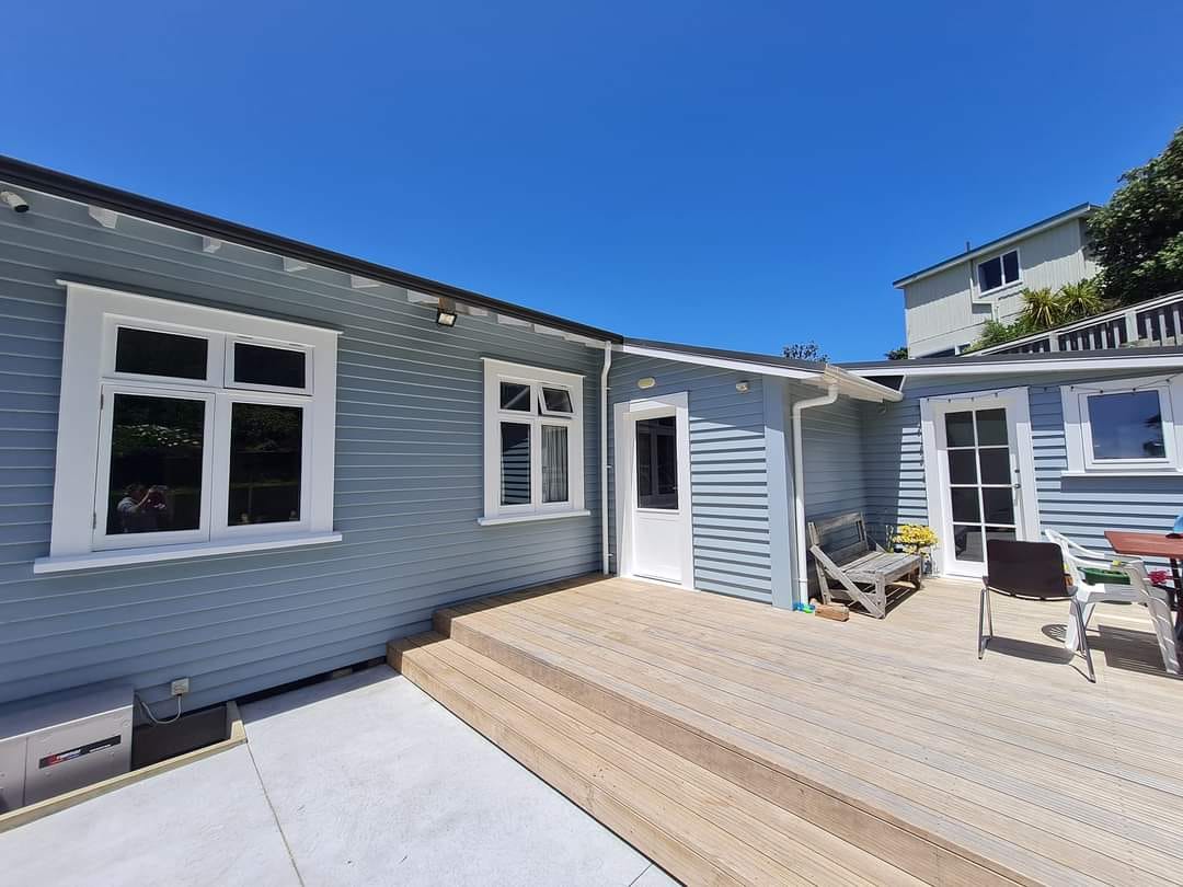 exterior painting project